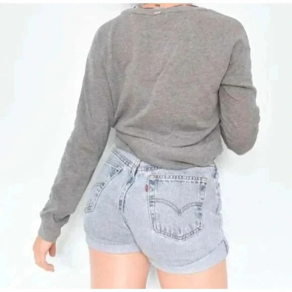 Juicy Couture Sequin Lips Sweater Pink Red Gray Size Medium - Picture 4 of 13